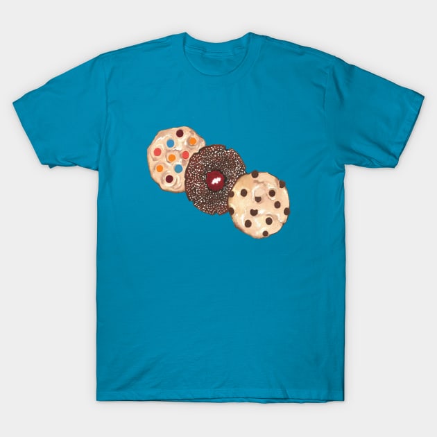 COOKIES Trio T-Shirt by SartorisArt1